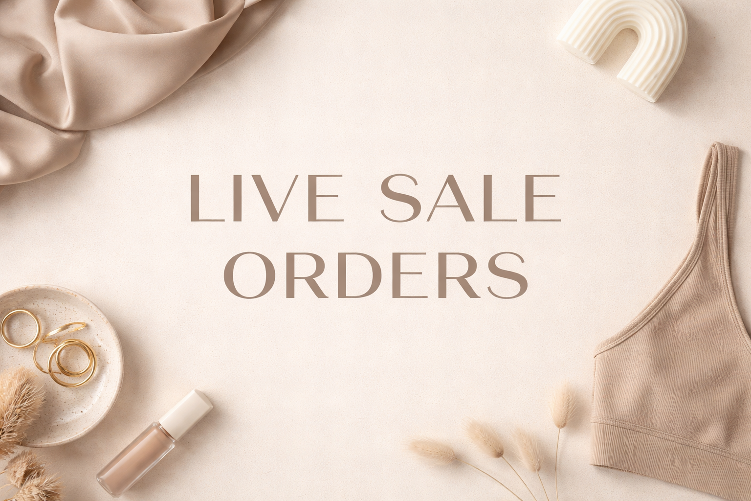 Live Sale Orders