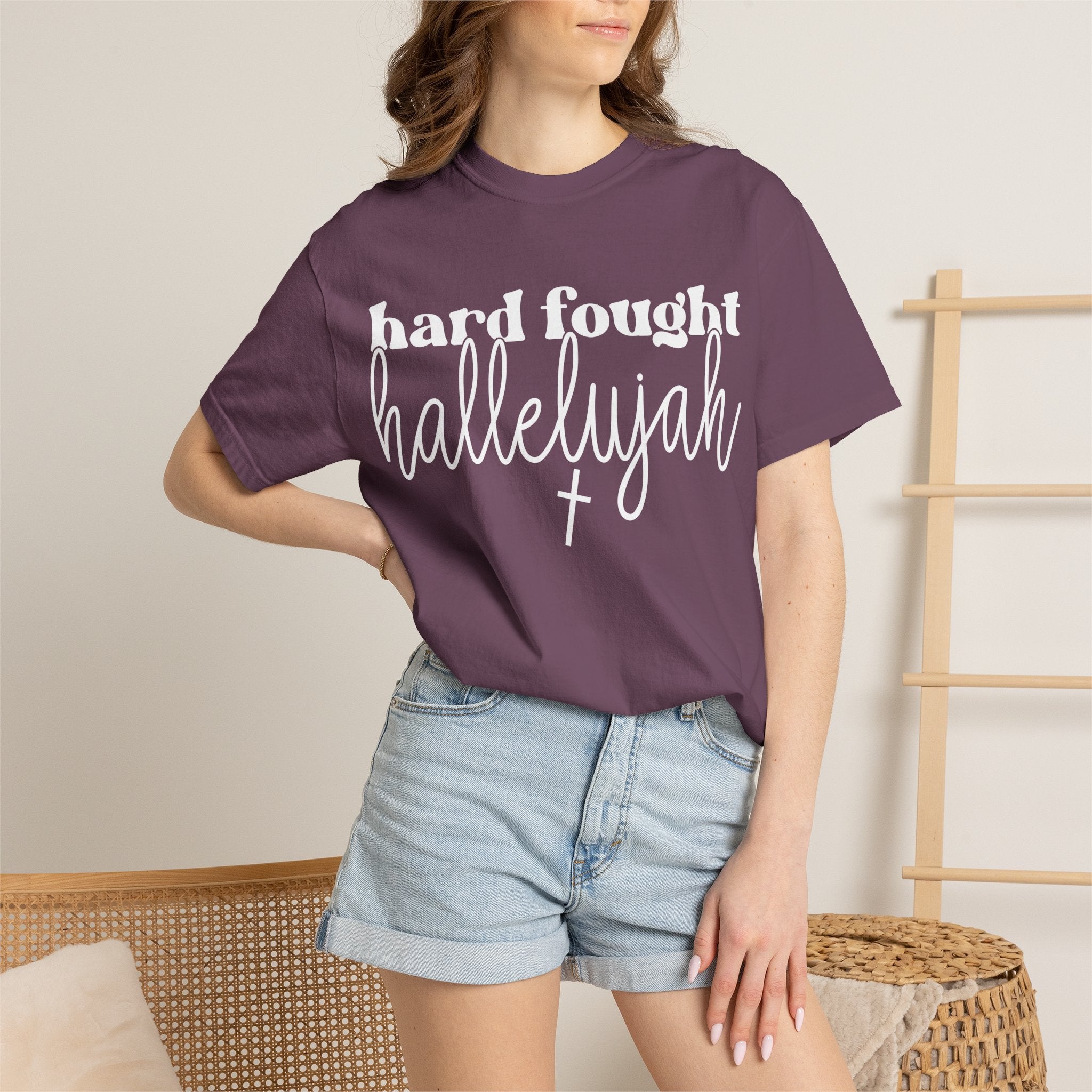 Classic White T-Shirt — Unisex Garment-Dyed Crew Tee