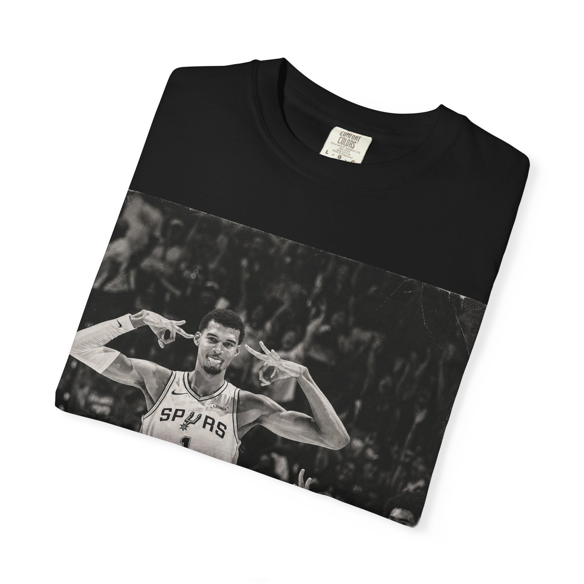 Basketball Photo T-Shirt — Wemby Moment Tee