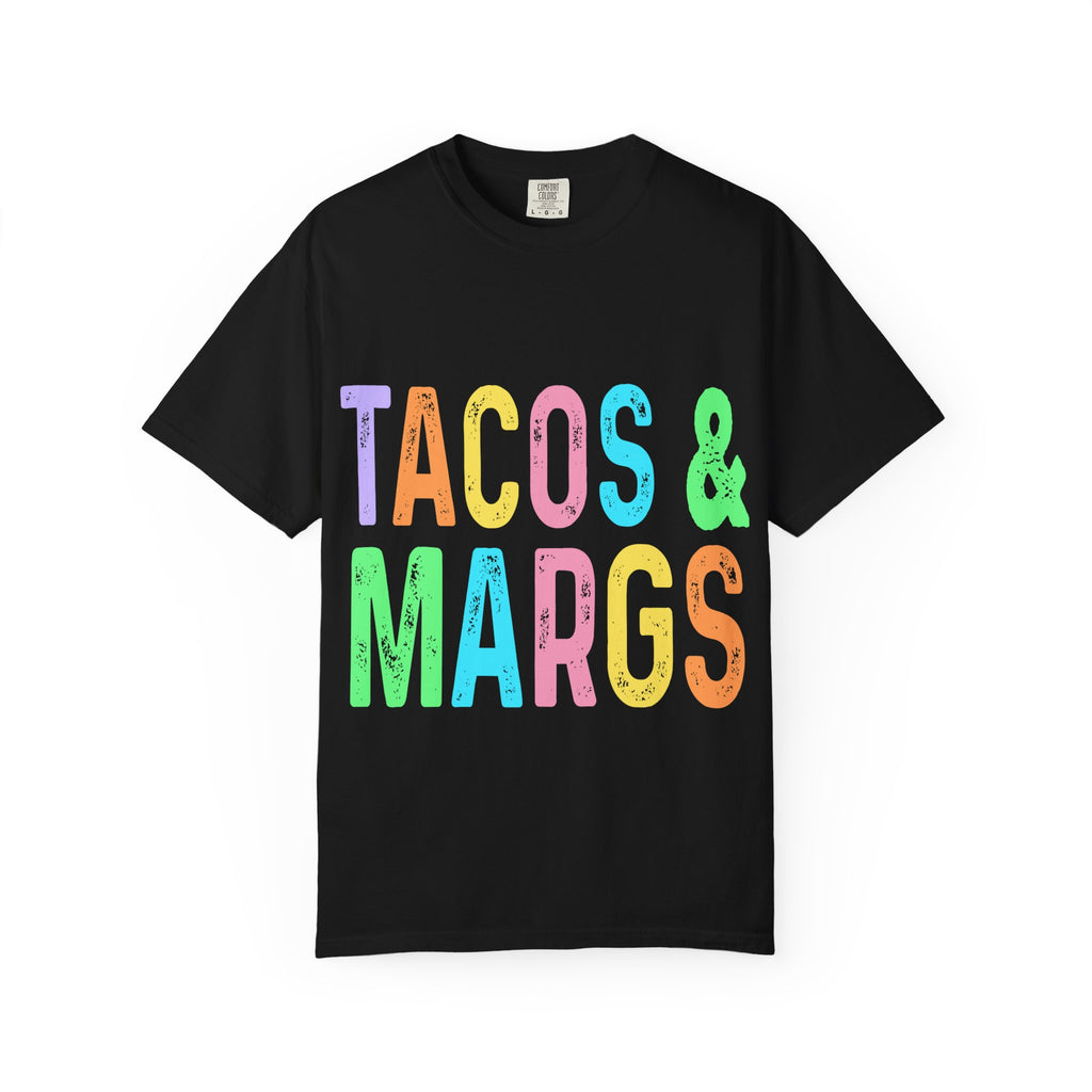Tacos & Margs T-Shirt — Colorful Fiesta Graphic Tee