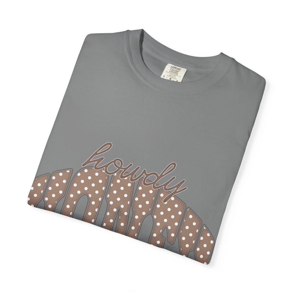 Howdy Honey T-Shirt — Retro Polka Dot Western Tee