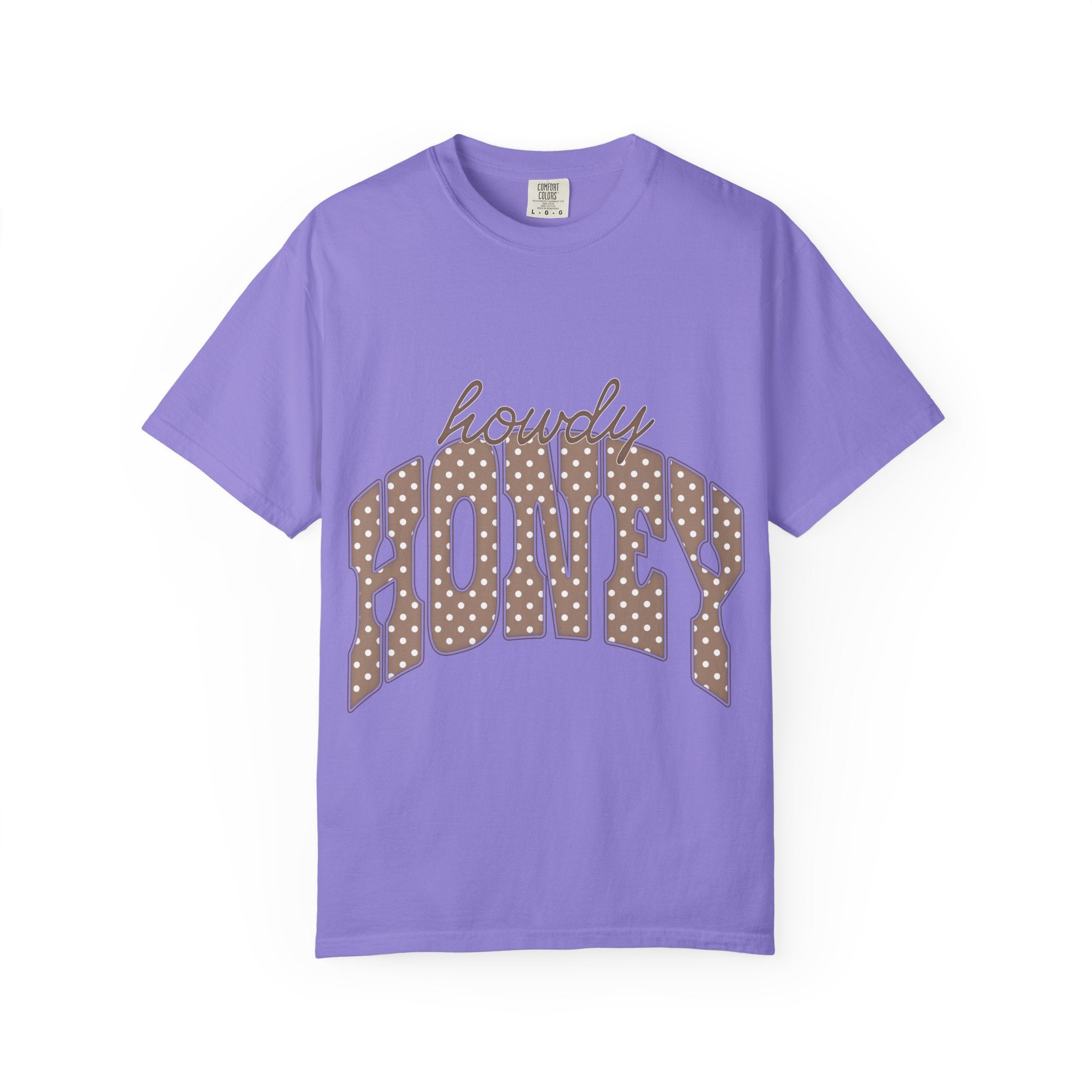 Howdy Honey T-Shirt — Retro Polka Dot Western Tee