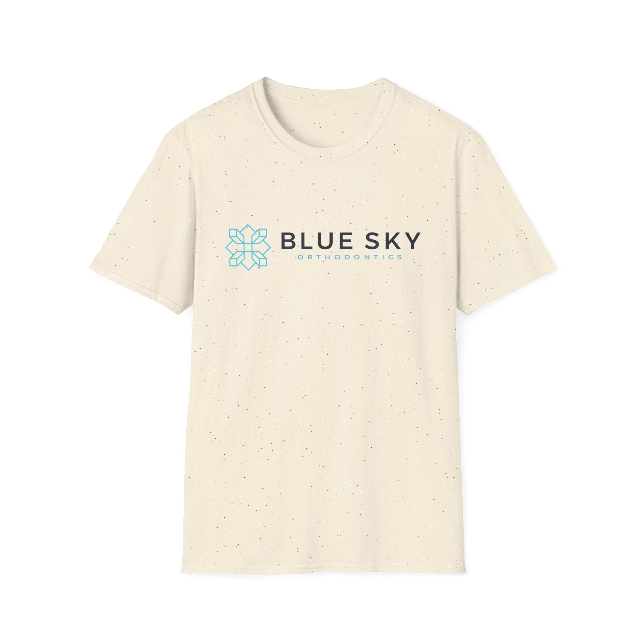Dental Hygienist T-Shirt — 'Blue Sky' Tooth & Floss Graphic Tee