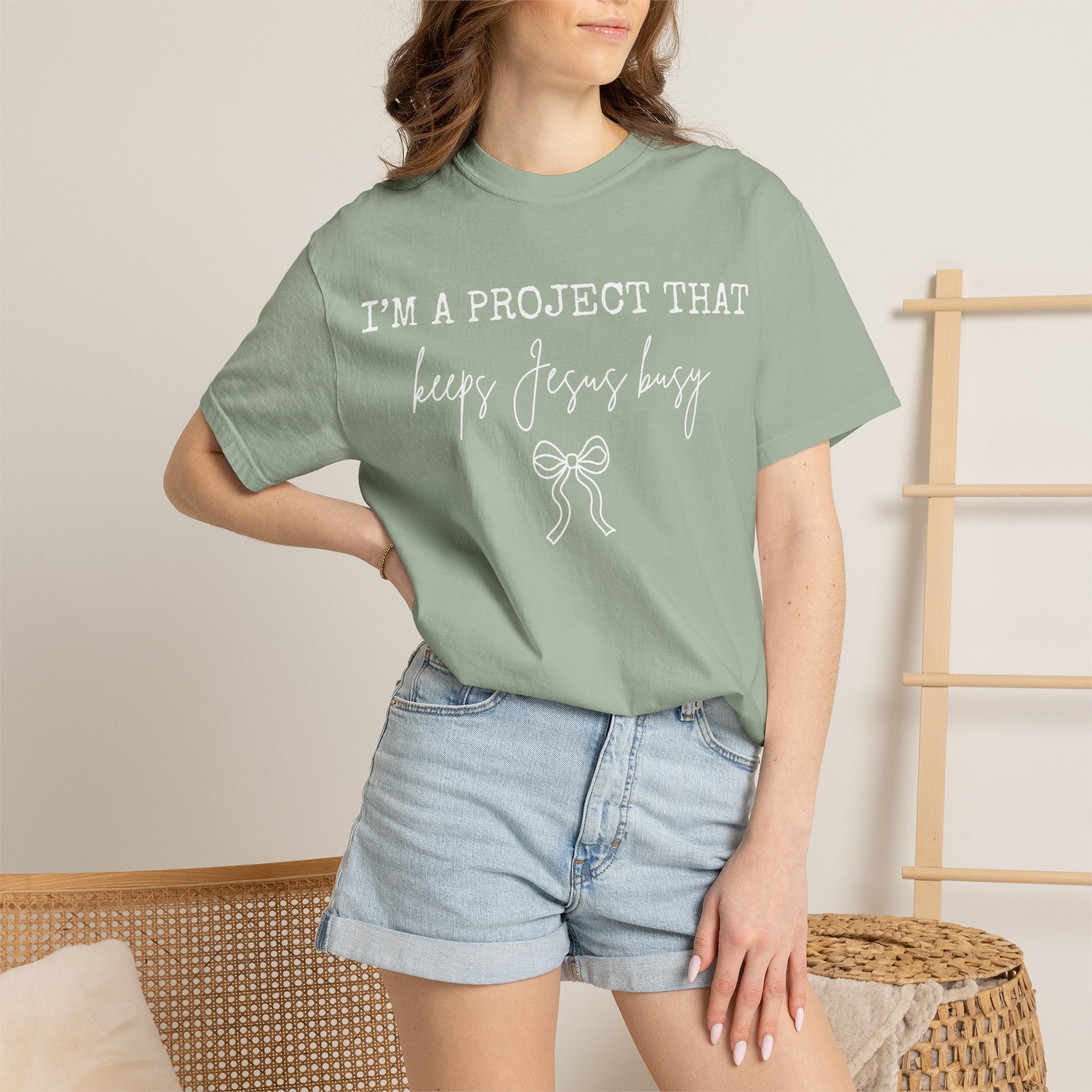 I'm a Project That Keeps Jesus Busy T-Shirt