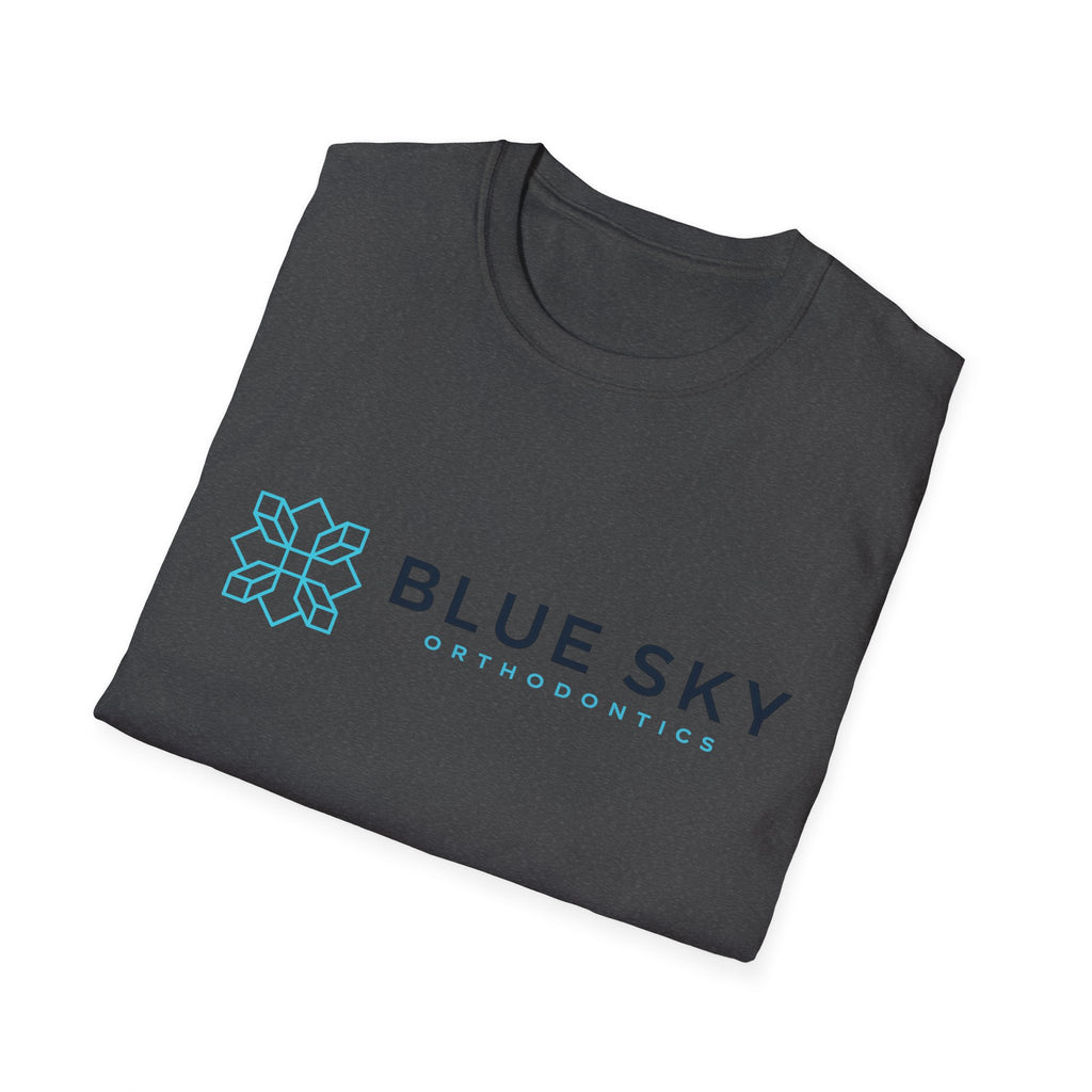 Blue Sky Orthodontics Logo T-Shirt — Dental Practice Staff & Promo Tee