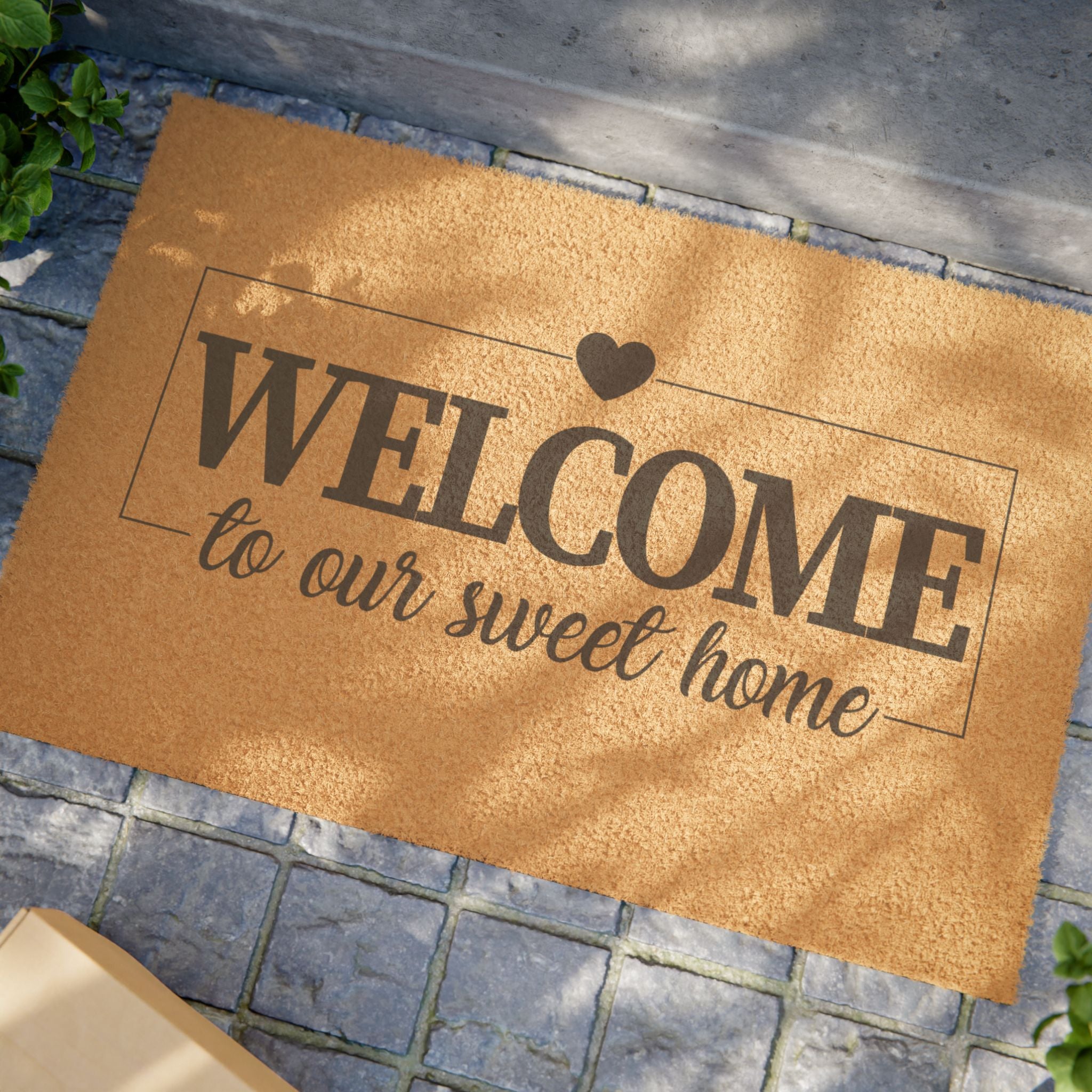 Doormat — Welcome to Our Sweet Home