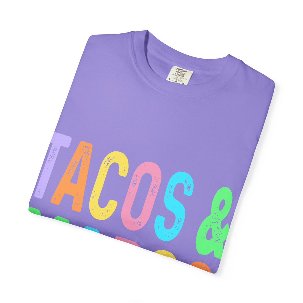 Tacos & Margs T-Shirt — Colorful Fiesta Graphic Tee