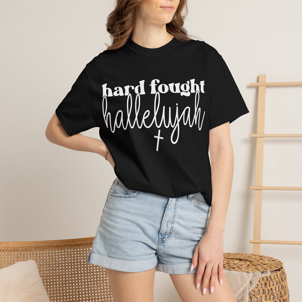 Classic White T-Shirt — Unisex Garment-Dyed Crew Tee