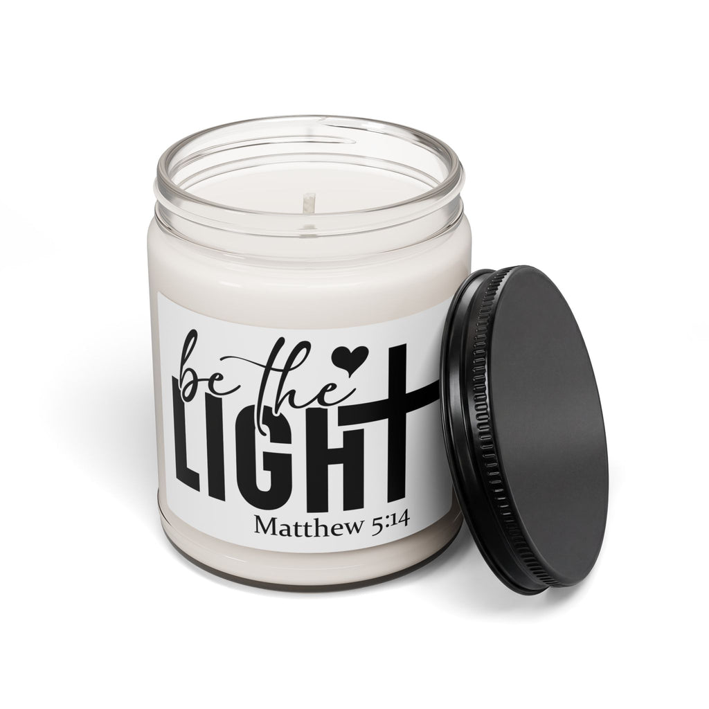 Be the Light Matthew 5:14 Scented Soy Candle — 9oz Inspirational Gift
