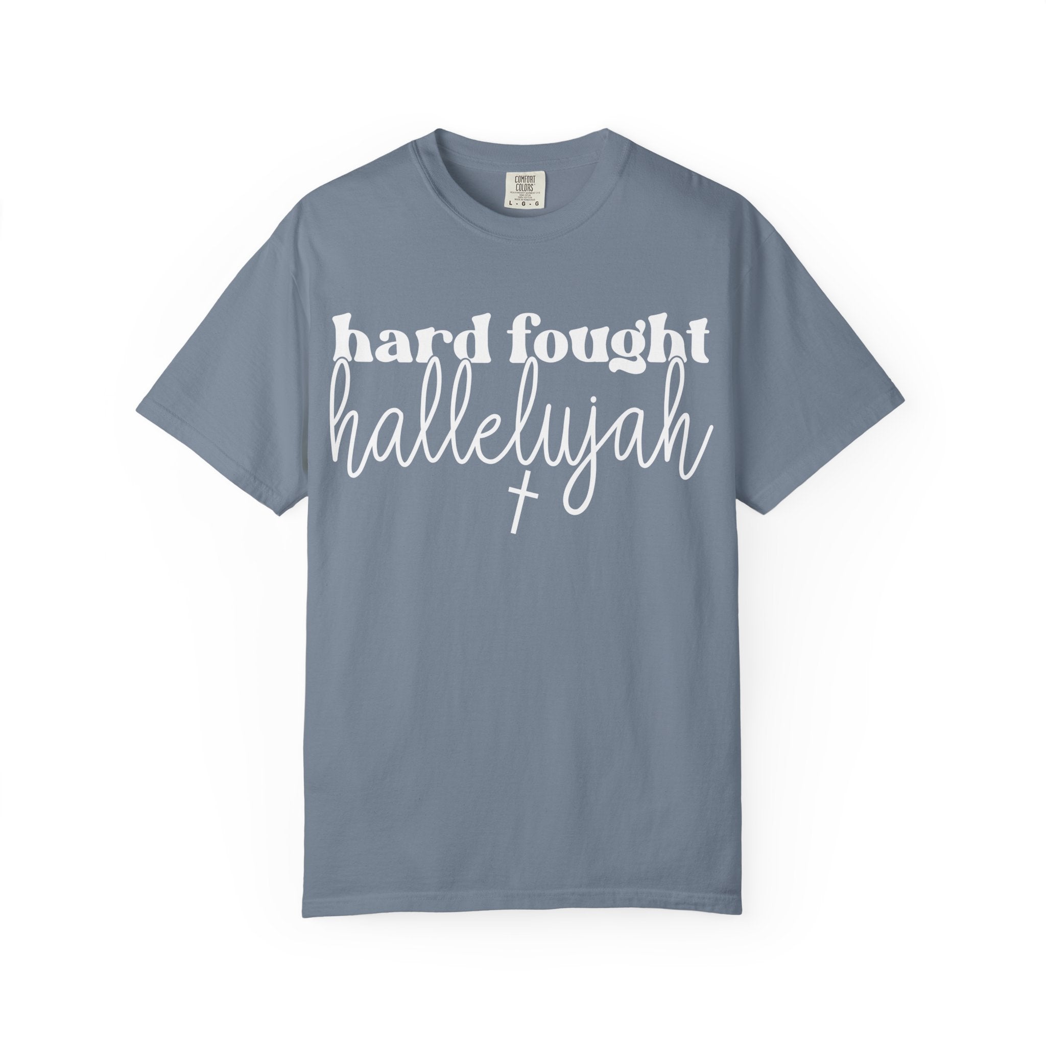 Classic White T-Shirt — Unisex Garment-Dyed Crew Tee