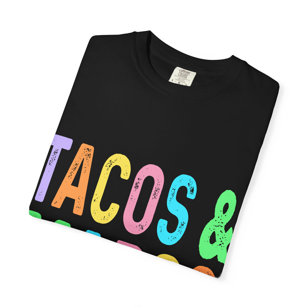 Tacos & Margs T-Shirt — Colorful Fiesta Graphic Tee
