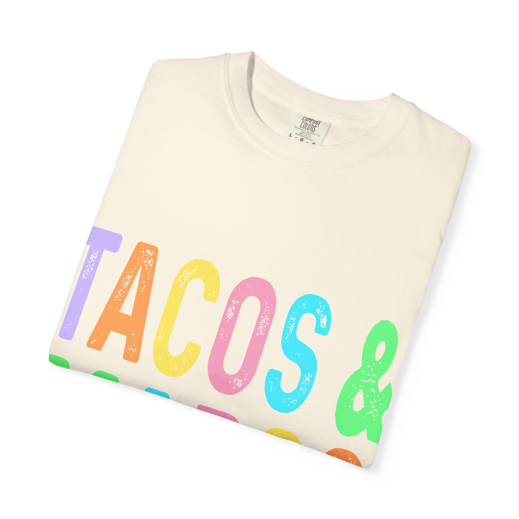 Tacos & Margs T-Shirt — Colorful Fiesta Graphic Tee