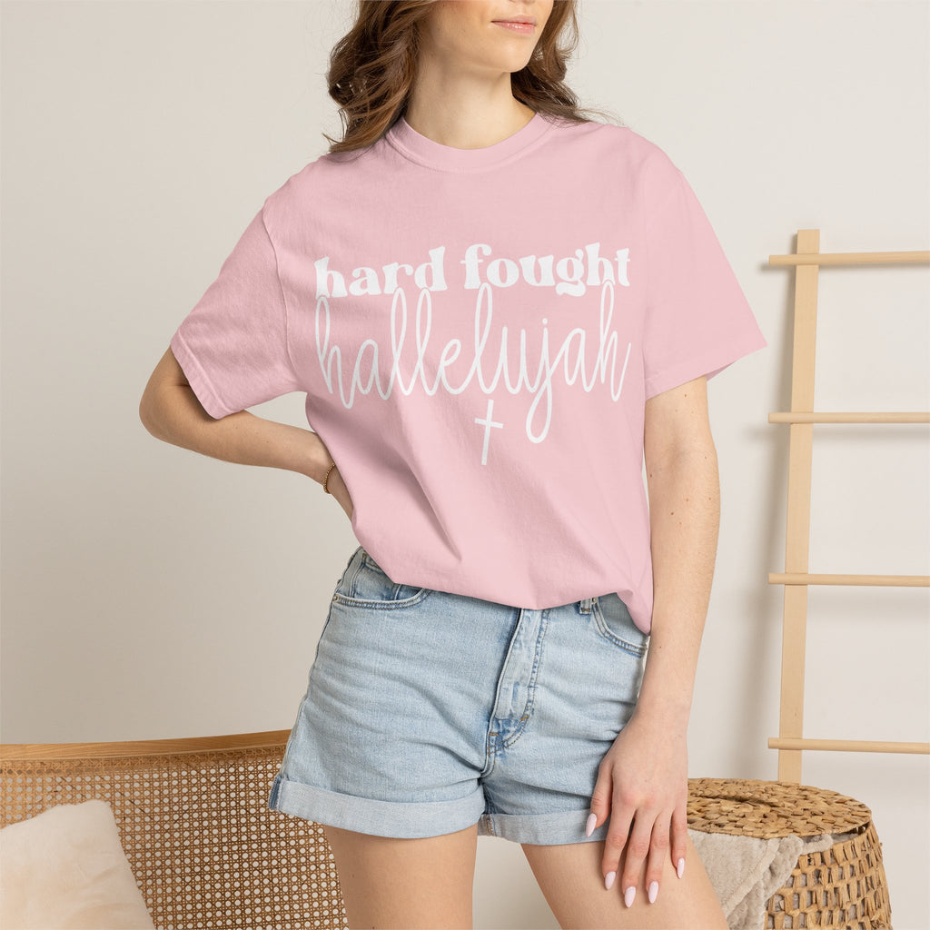 Classic White T-Shirt — Unisex Garment-Dyed Crew Tee