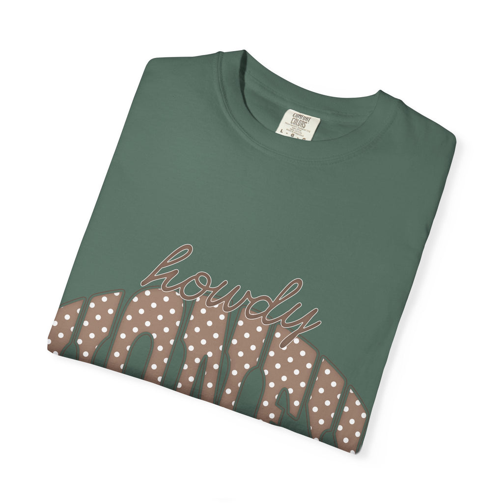 Howdy Honey T-Shirt — Retro Polka Dot Western Tee