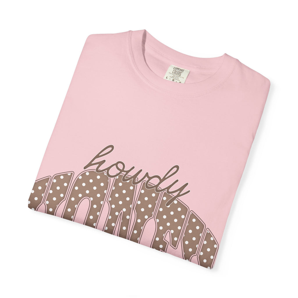 Howdy Honey T-Shirt — Retro Polka Dot Western Tee