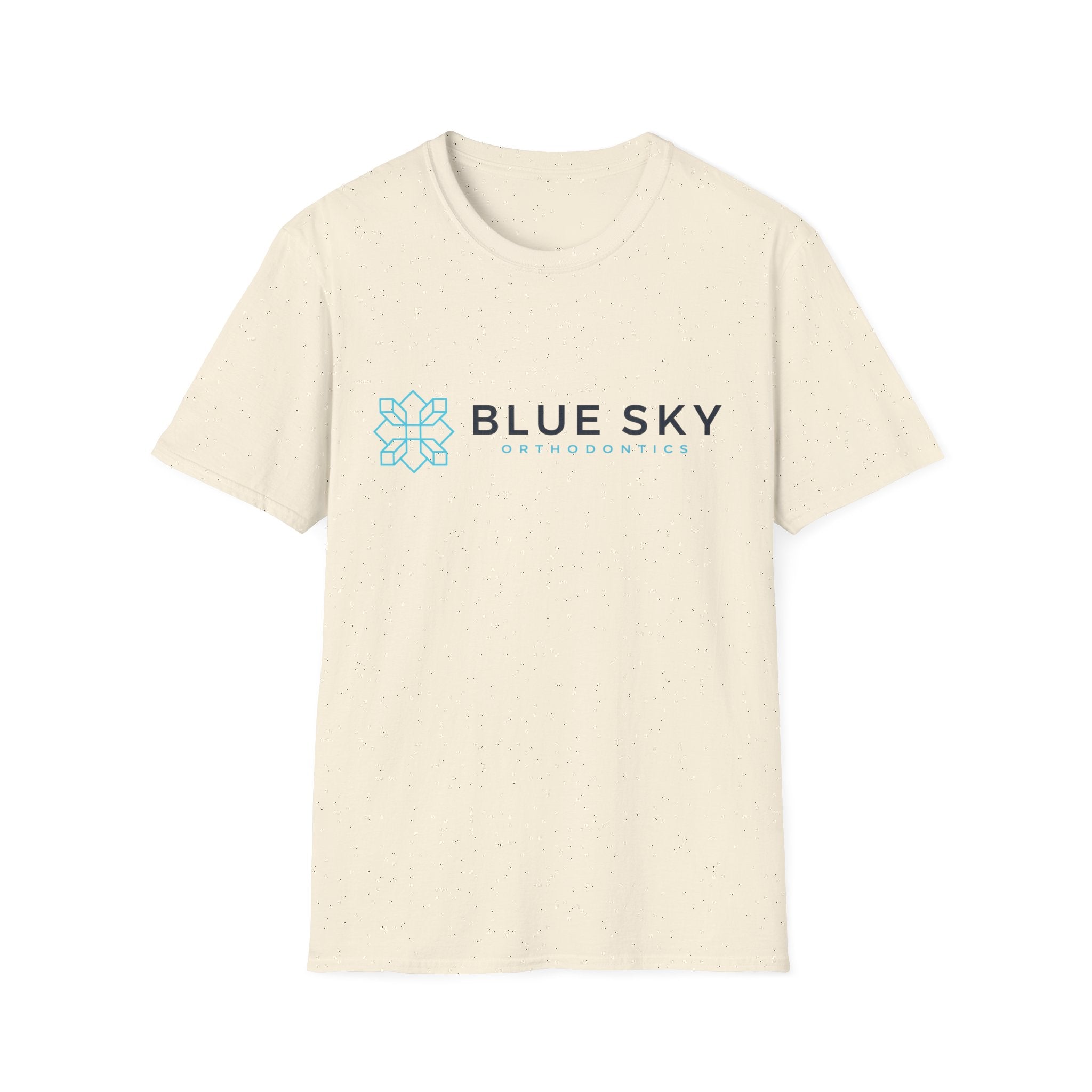 Blue Sky Orthodontics Logo T-Shirt — Dental Practice Staff & Promo Tee