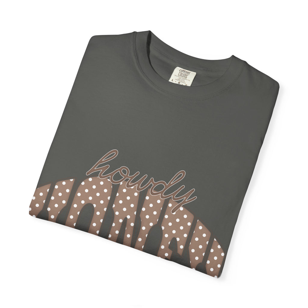Howdy Honey T-Shirt — Retro Polka Dot Western Tee