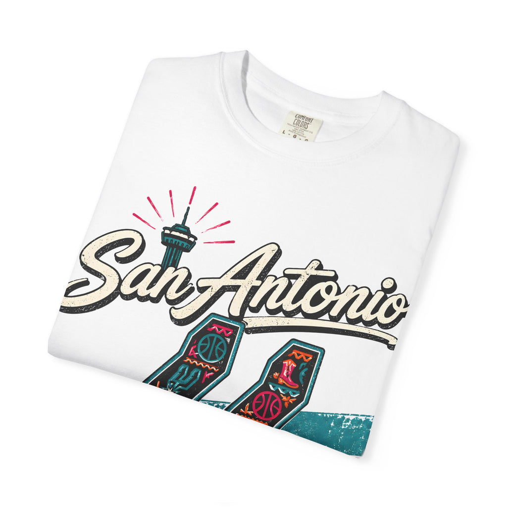 San Antonio Spurs Retro Skyline T-Shirt