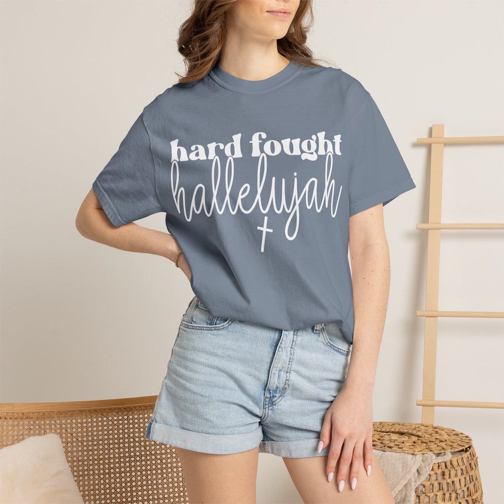 Classic White T-Shirt — Unisex Garment-Dyed Crew Tee