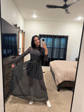 Polka Dot Mesh Dress
