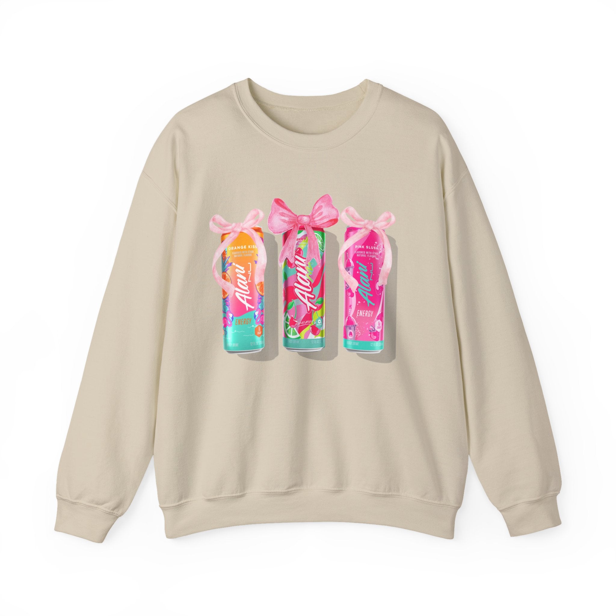 Candy Pop Crewneck Sweatshirt — Colorful Soda Can Gift Graphic