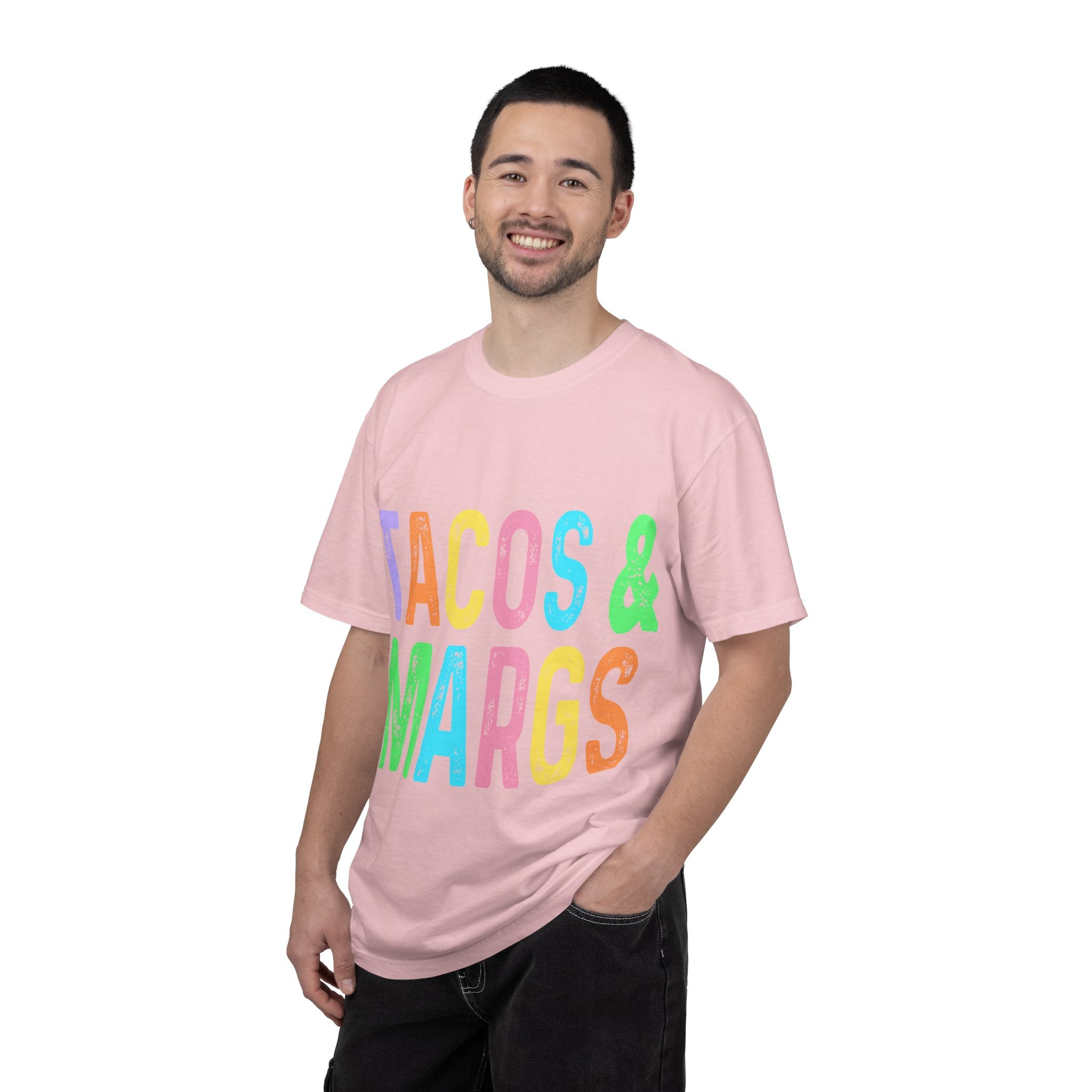 Tacos & Margs T-Shirt — Colorful Fiesta Graphic Tee