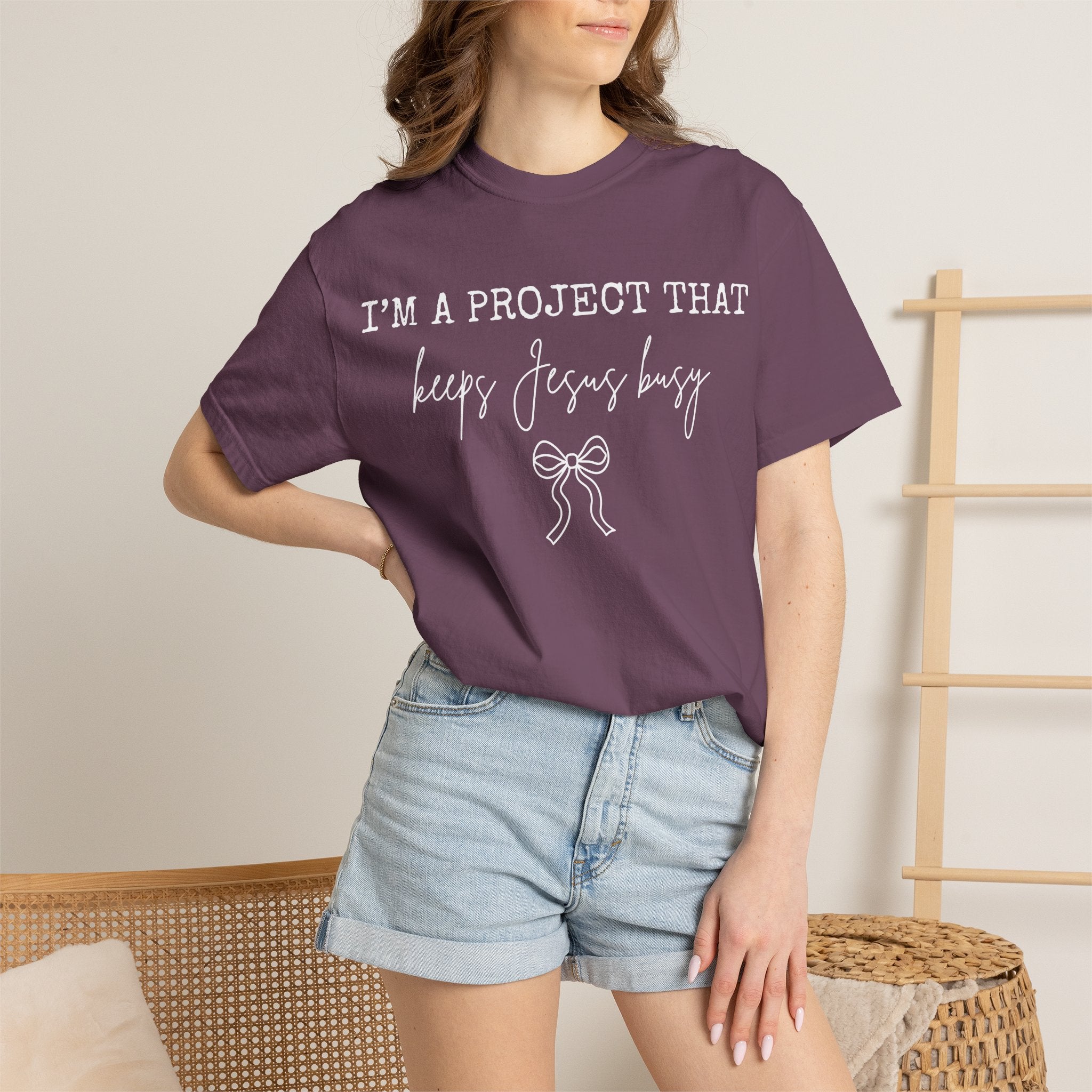 I'm a Project That Keeps Jesus Busy T-Shirt