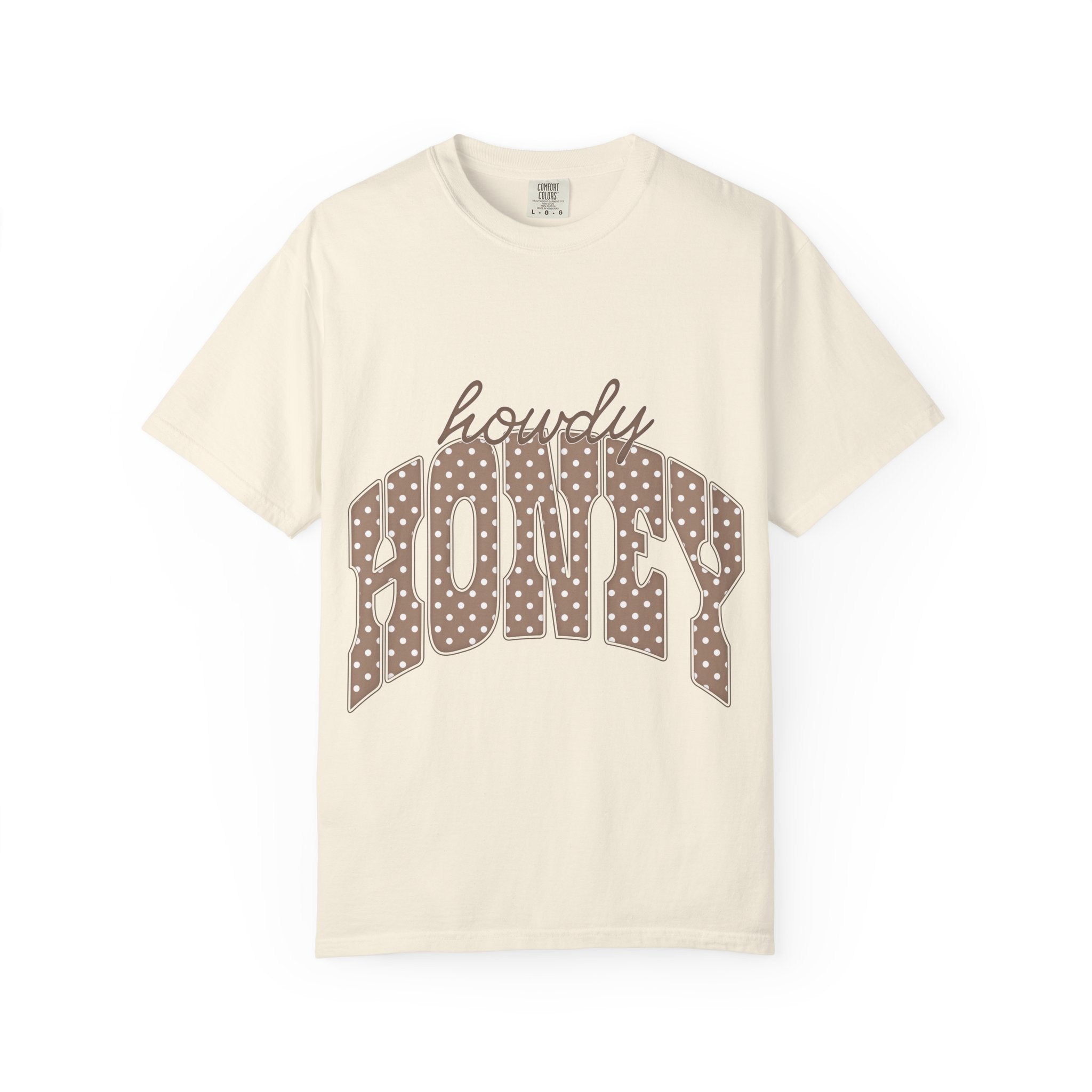 Howdy Honey T-Shirt — Retro Polka Dot Western Tee