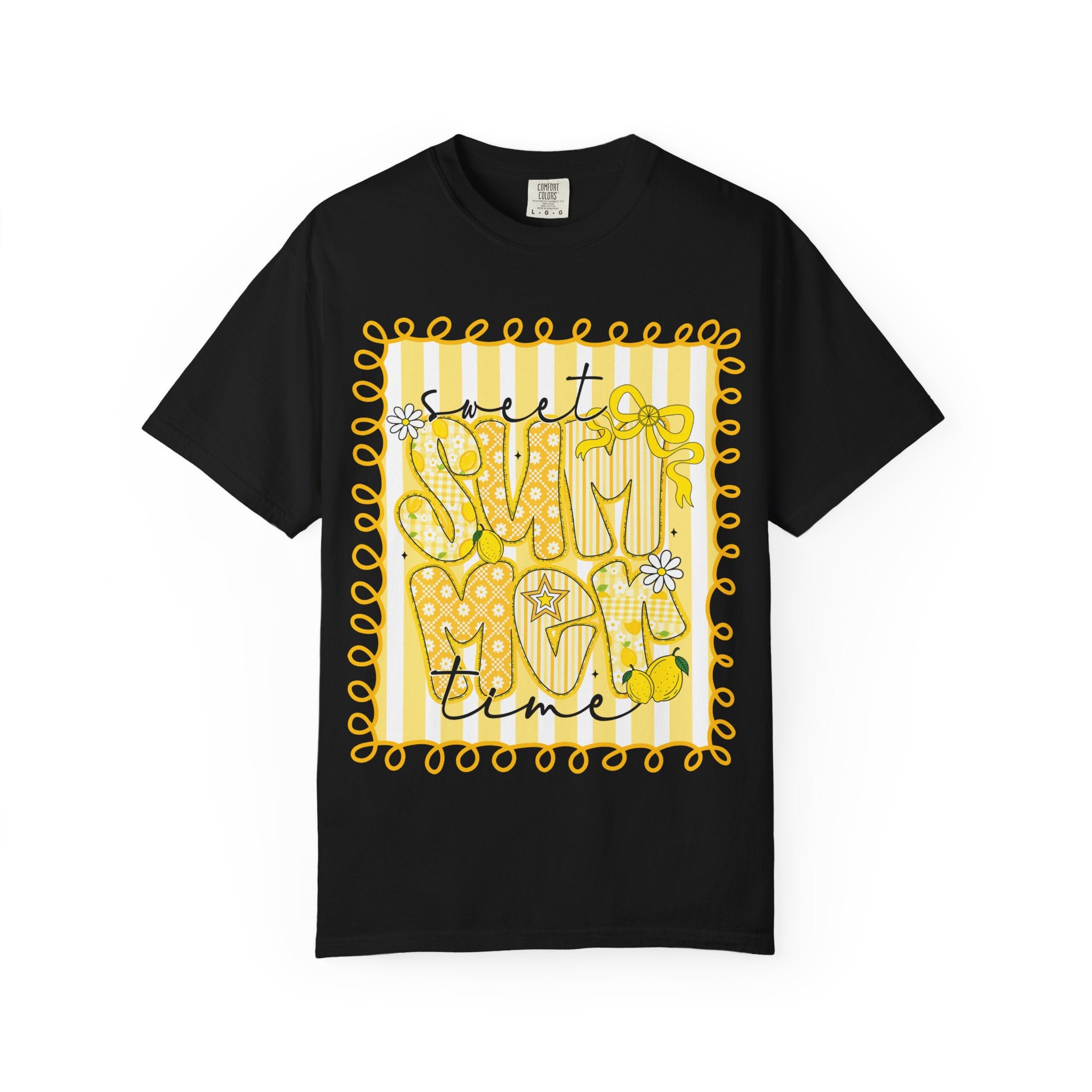 Sweet Summertime T-Shirt — Yellow Floral 'Sweet Summer Time' Graphic Tee