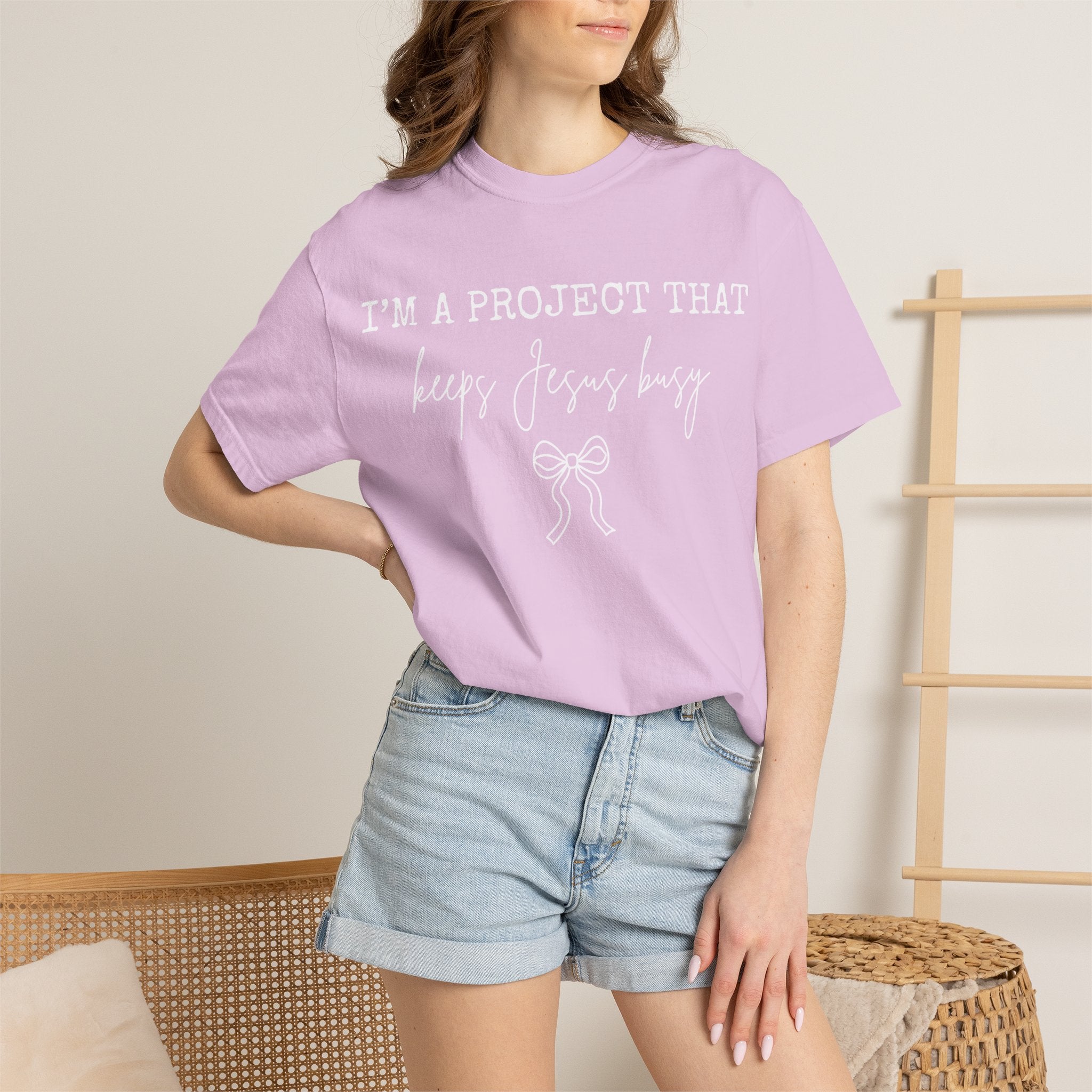 I'm a Project That Keeps Jesus Busy T-Shirt