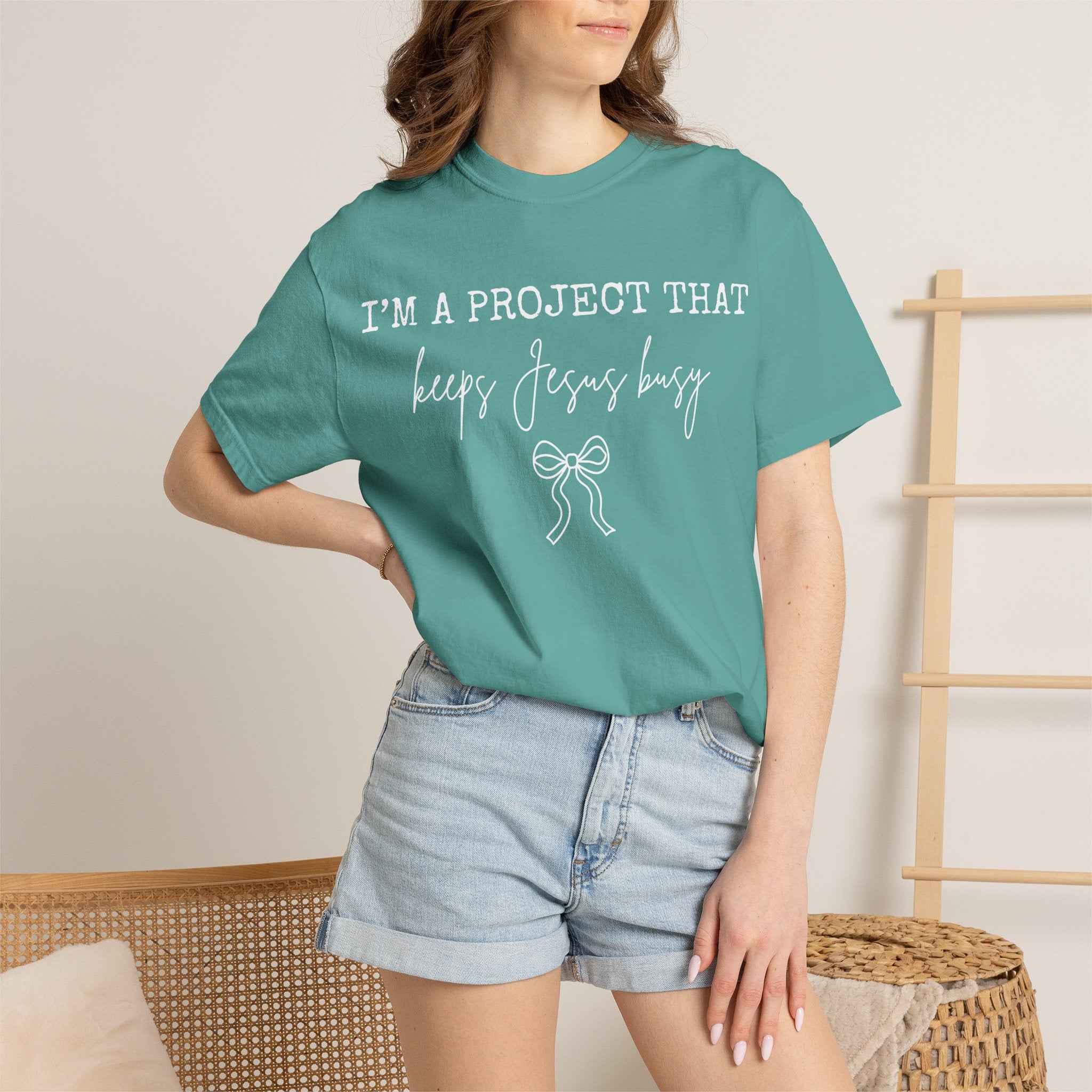I'm a Project That Keeps Jesus Busy T-Shirt