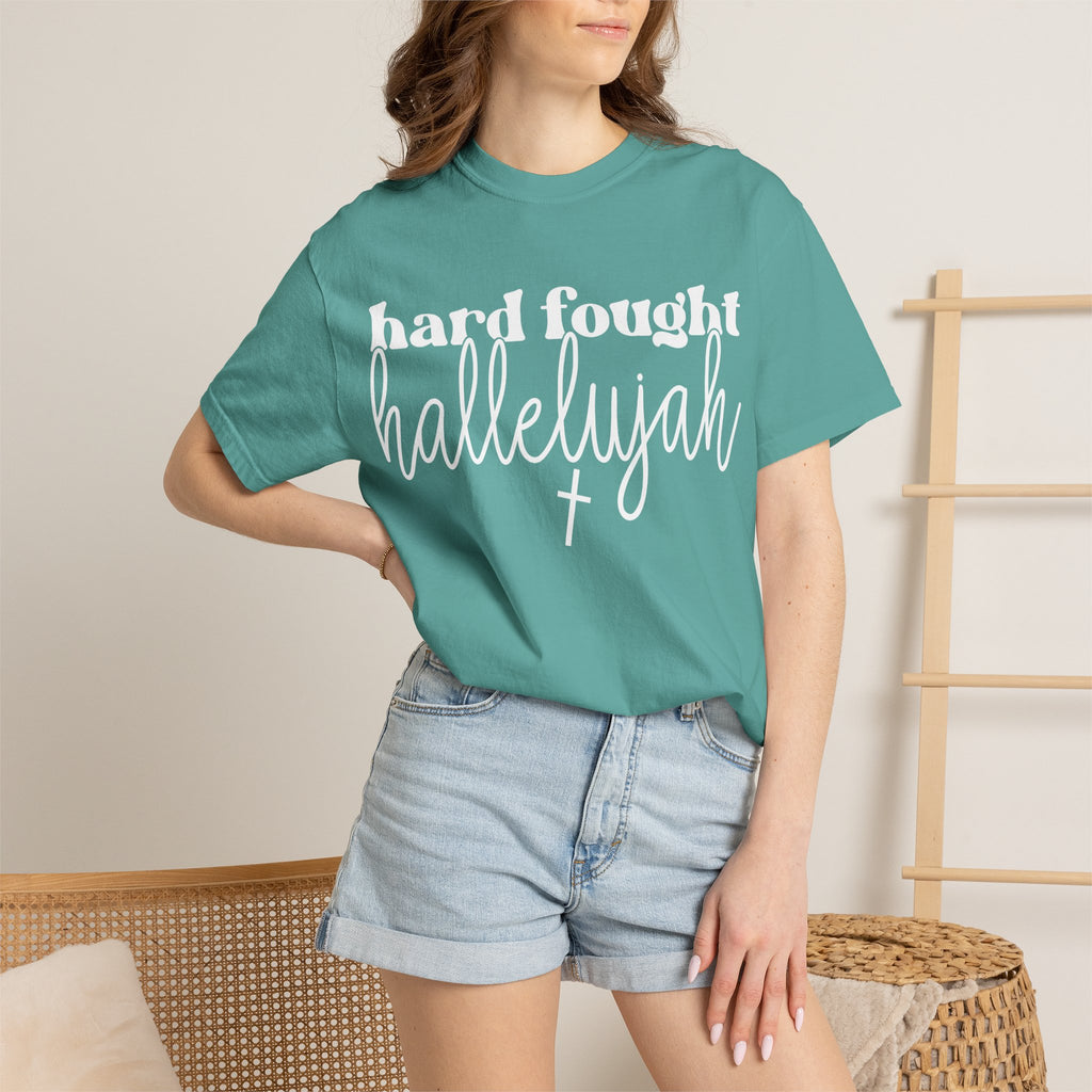 Classic White T-Shirt — Unisex Garment-Dyed Crew Tee