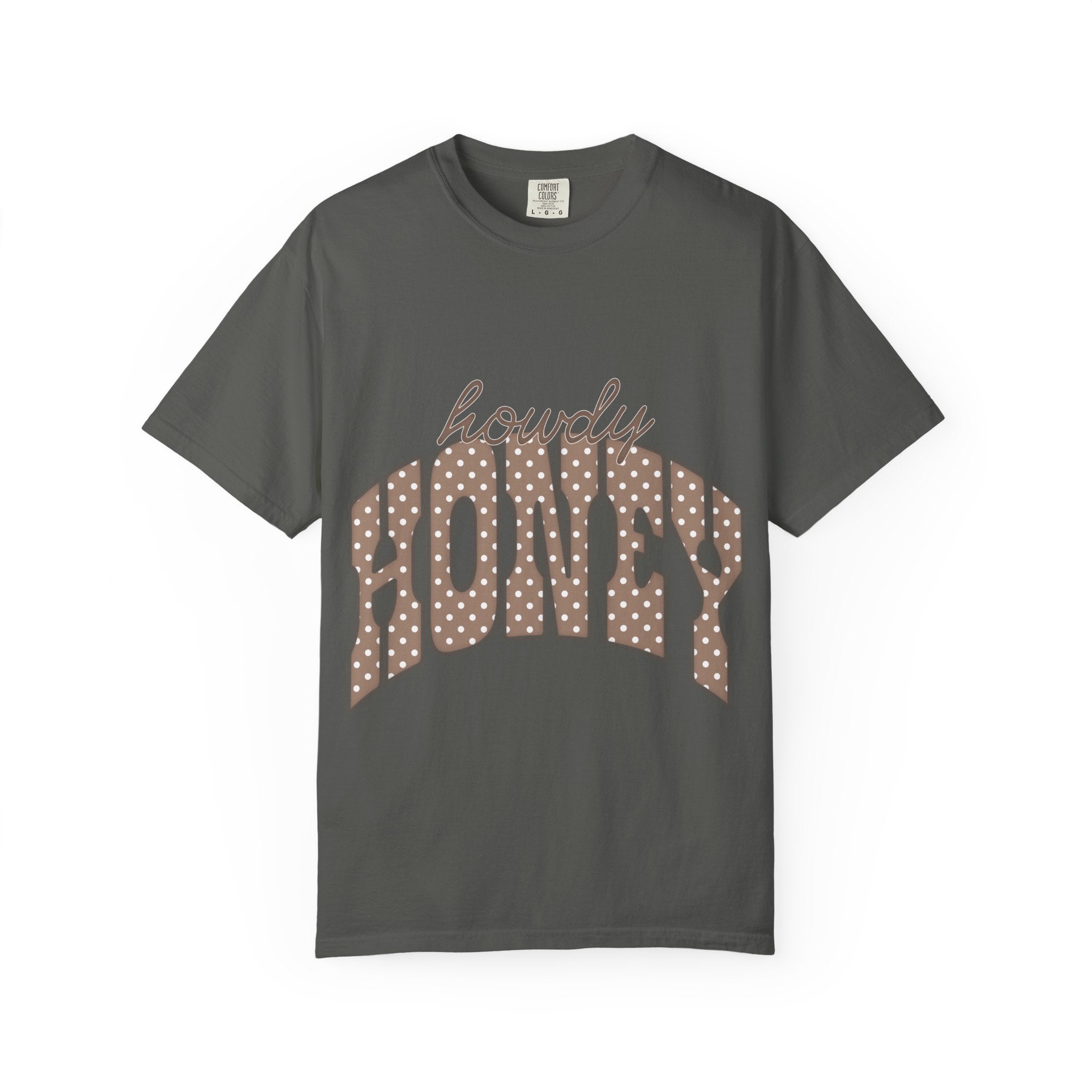 Howdy Honey T-Shirt — Retro Polka Dot Western Tee