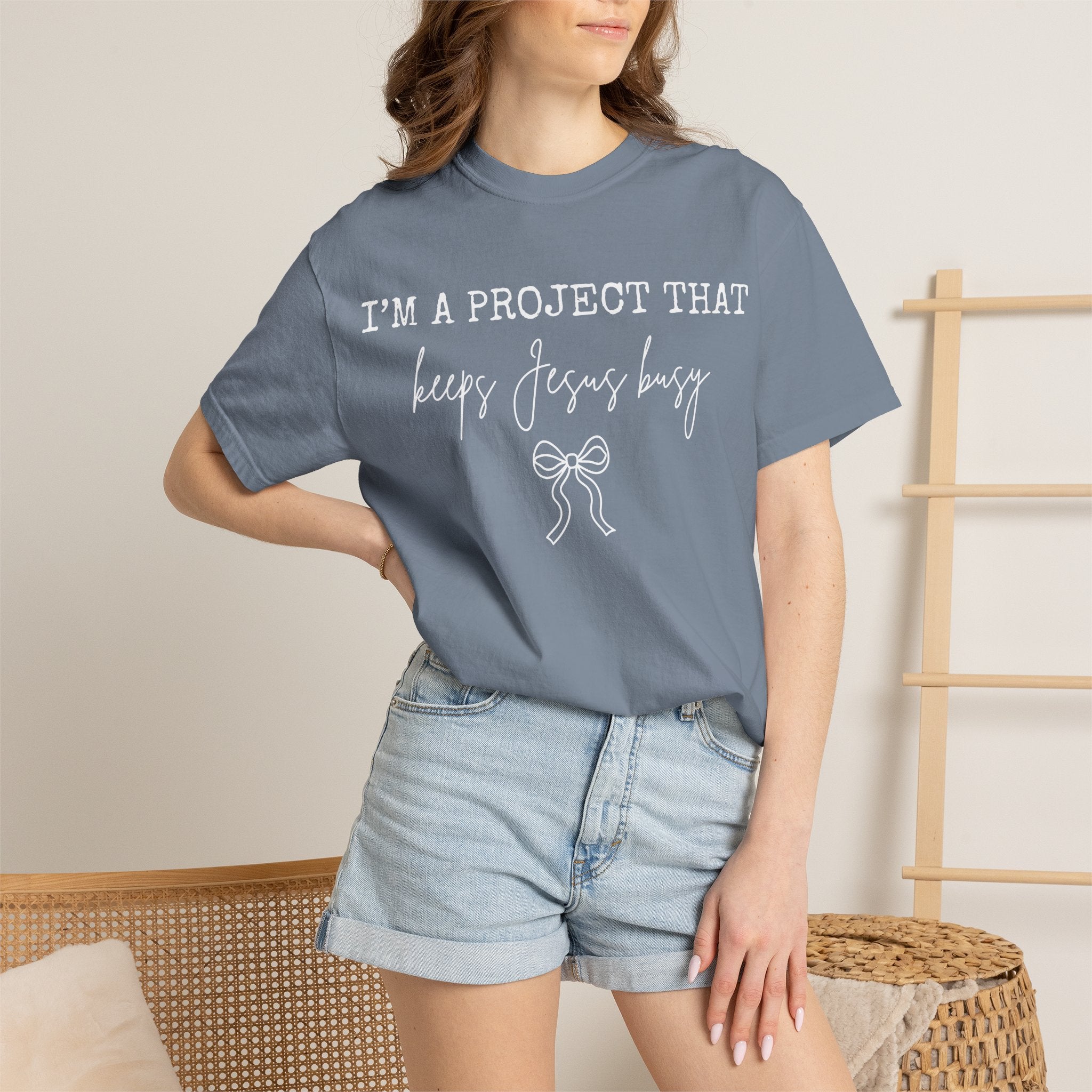 I'm a Project That Keeps Jesus Busy T-Shirt