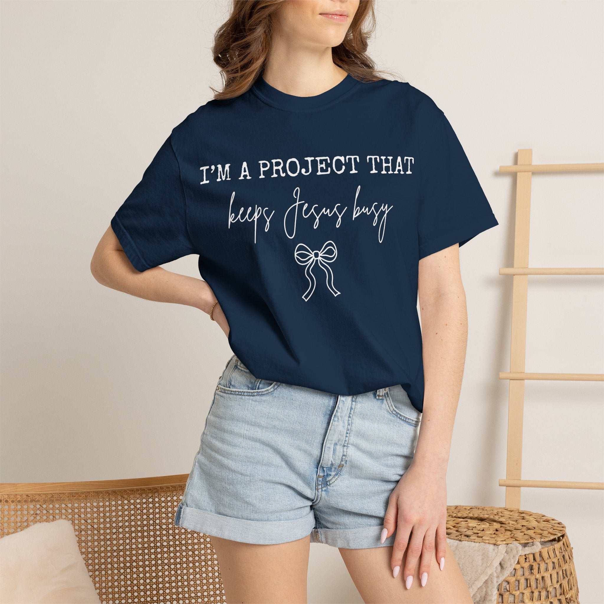 I'm a Project That Keeps Jesus Busy T-Shirt