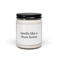 Smells Like a Clean Home Soy Candle — 9oz Scented Jar