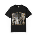 Just Pray Graphic T-shirt — Leopard & Checker Pattern