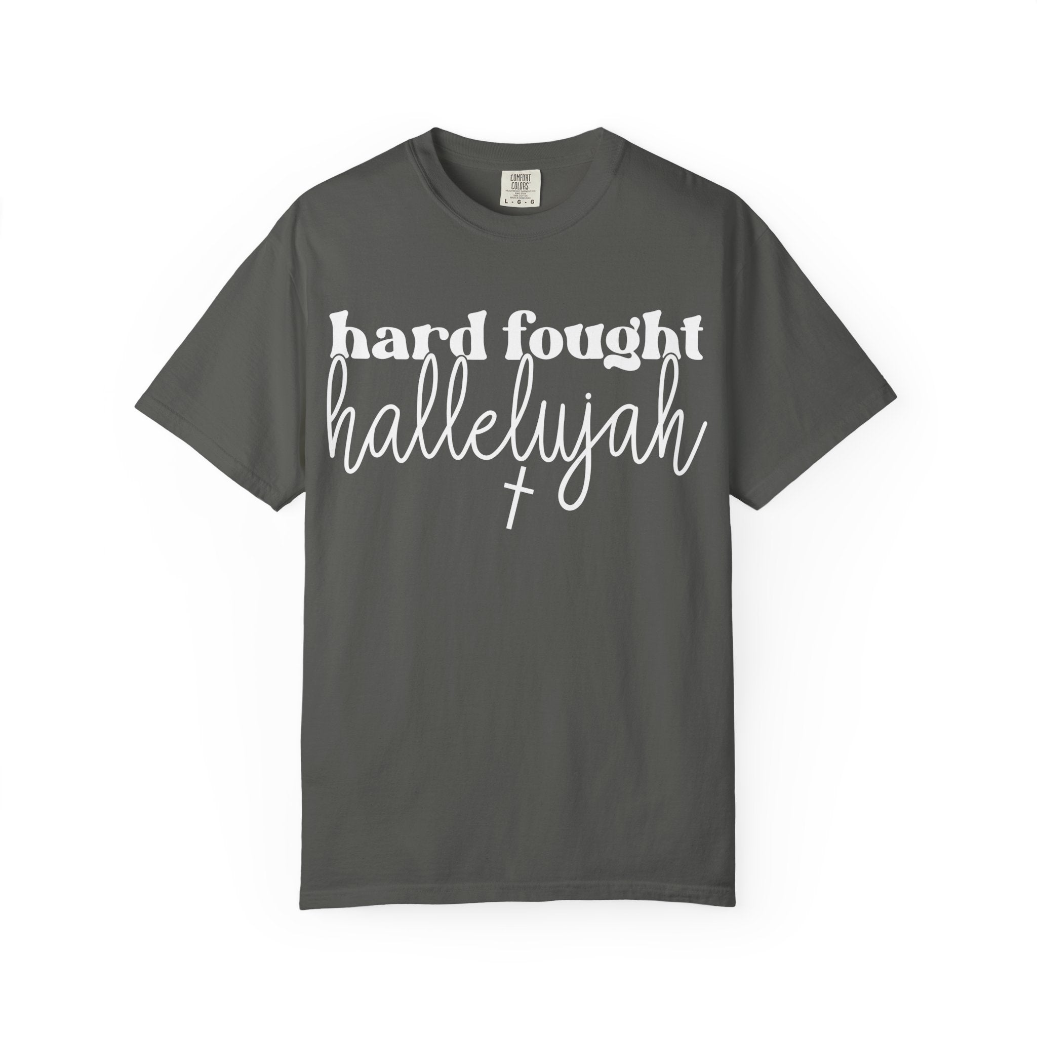 Classic White T-Shirt — Unisex Garment-Dyed Crew Tee
