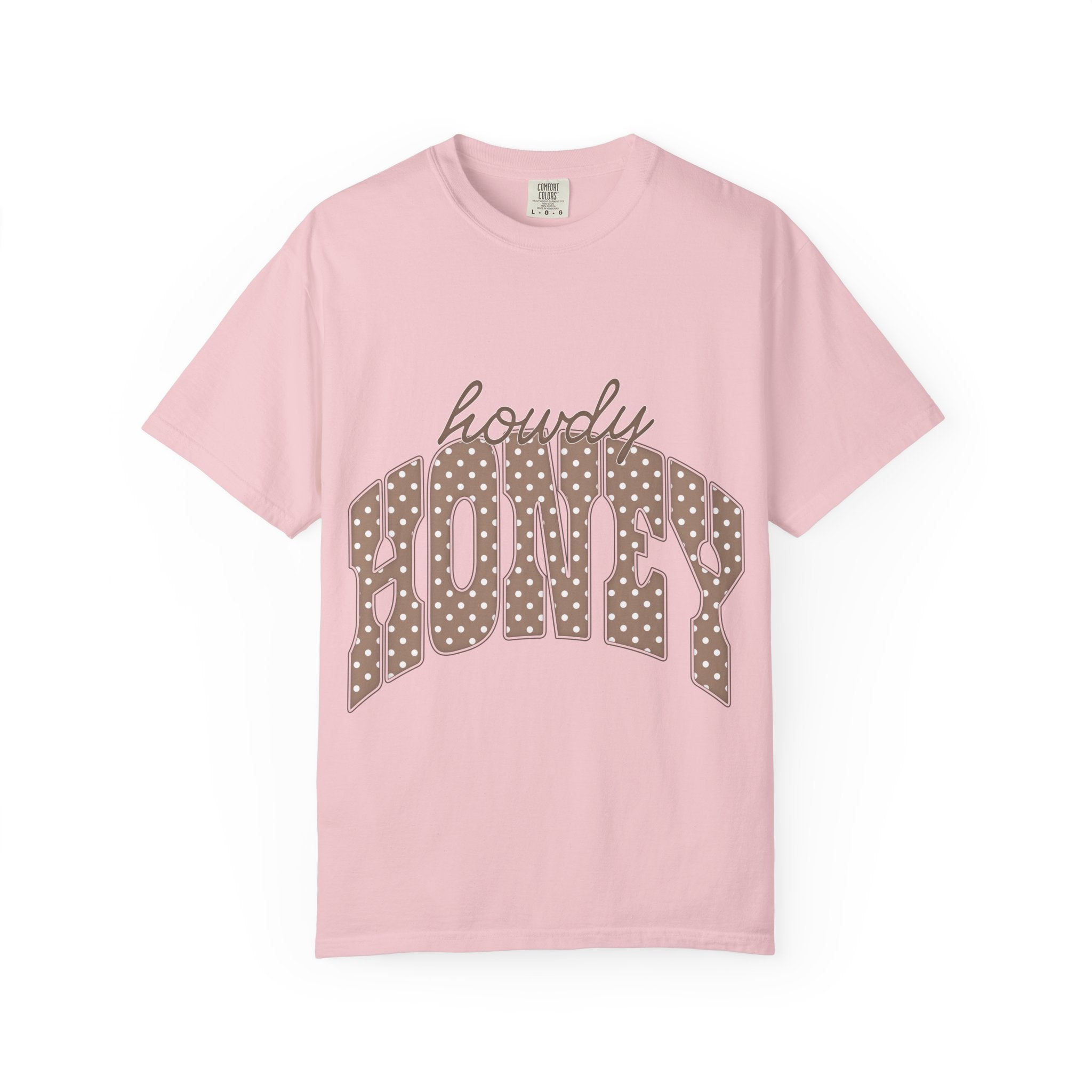 Howdy Honey T-Shirt — Retro Polka Dot Western Tee
