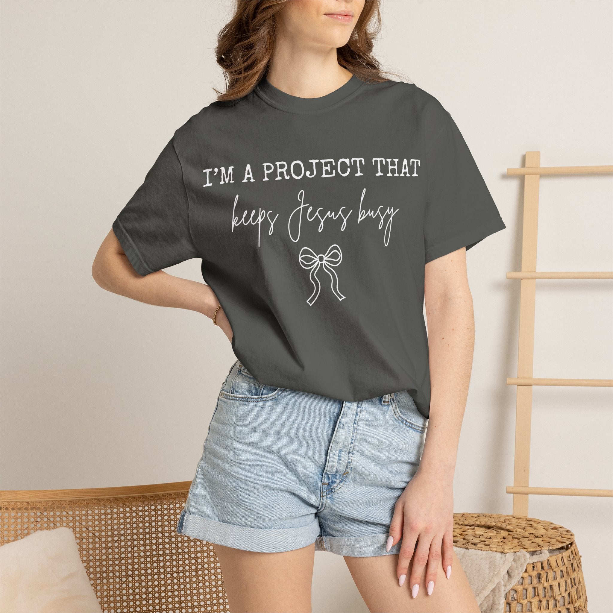 I'm a Project That Keeps Jesus Busy T-Shirt