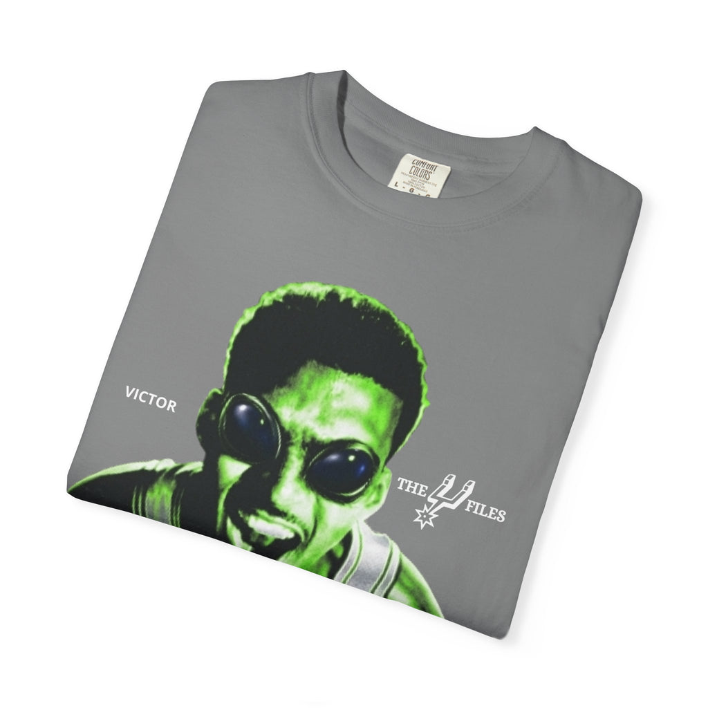 Graphic T-Shirt — WEMBY Neon Green Retro Sports Portrait