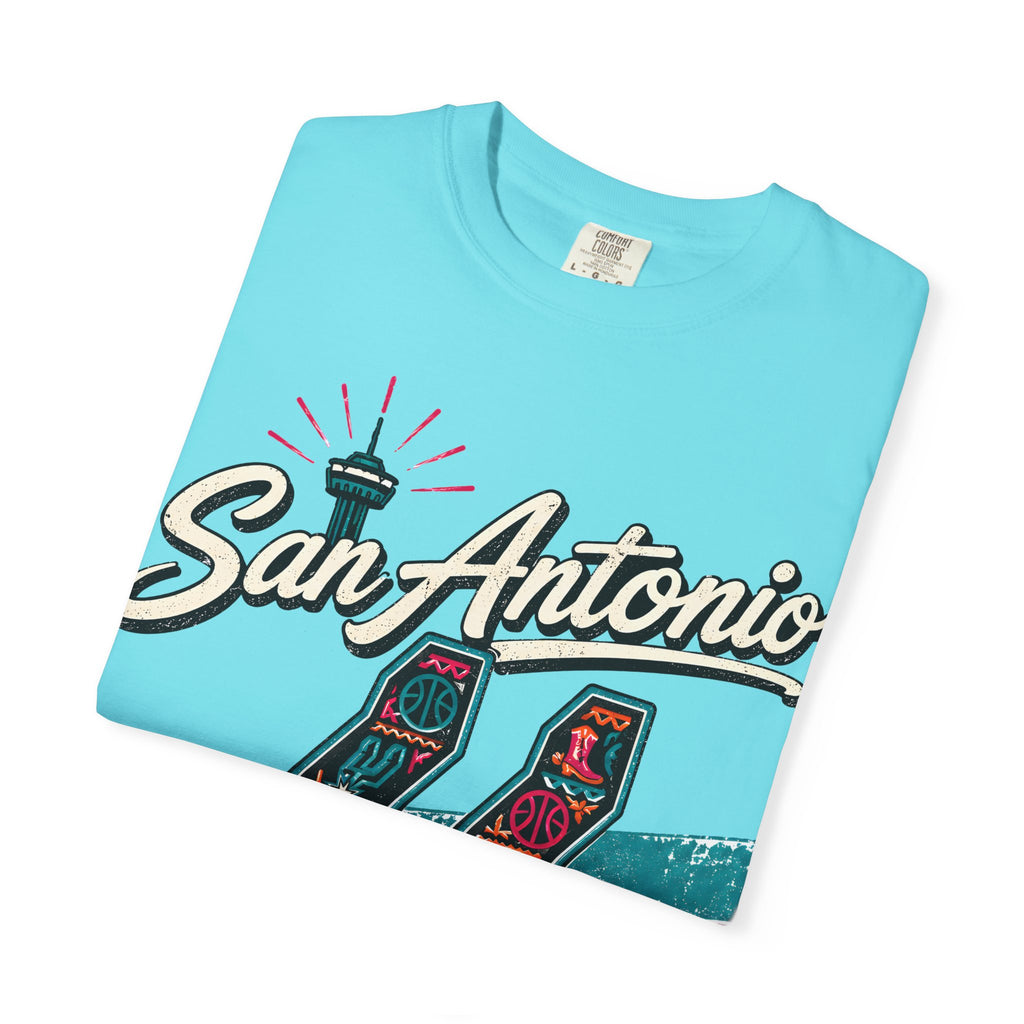 San Antonio Spurs Retro Skyline T-Shirt