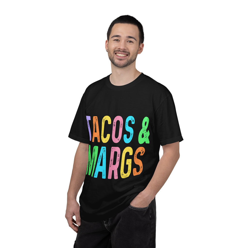 Tacos & Margs T-Shirt — Colorful Fiesta Graphic Tee