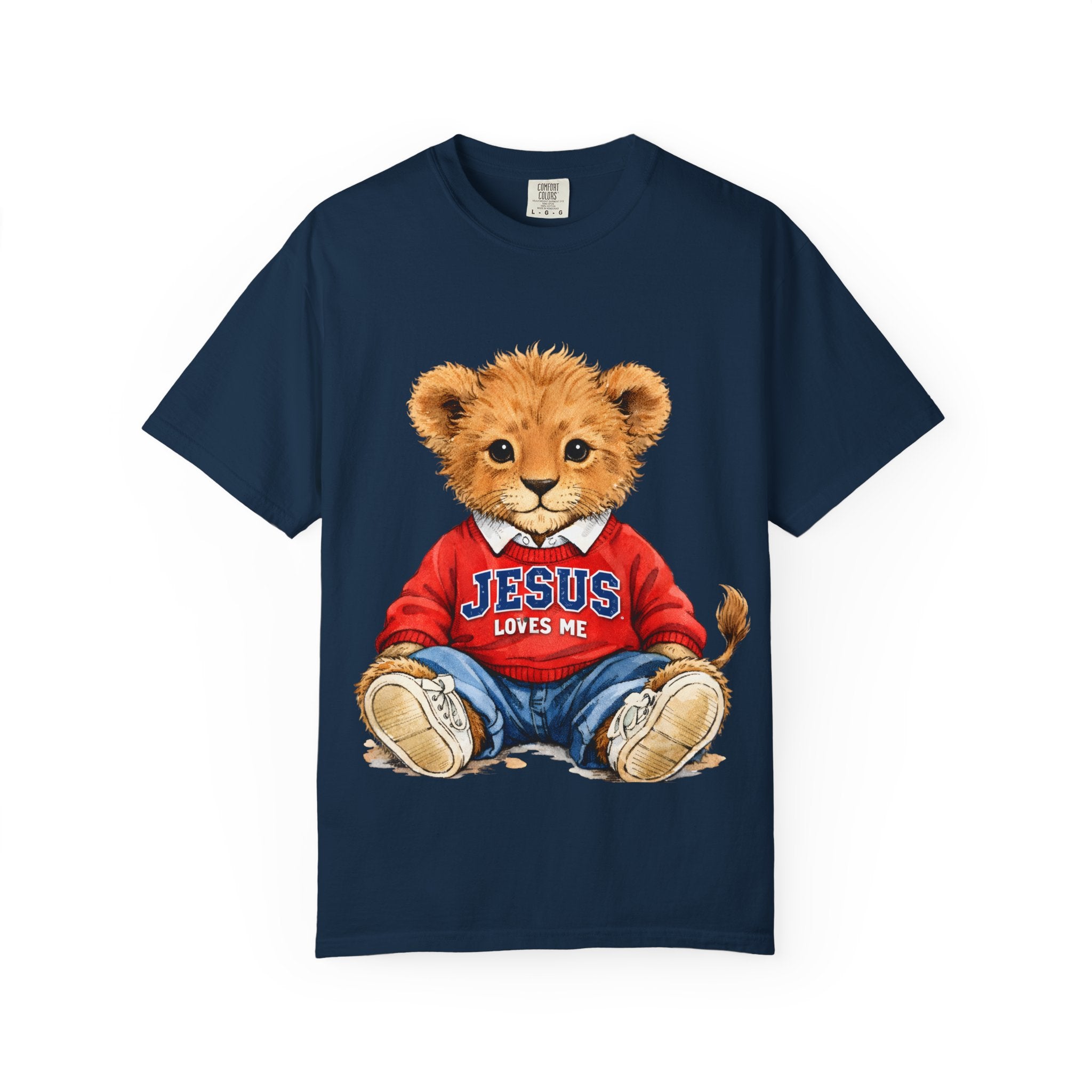 Jesus Loves Me Lion Cub T-Shirt