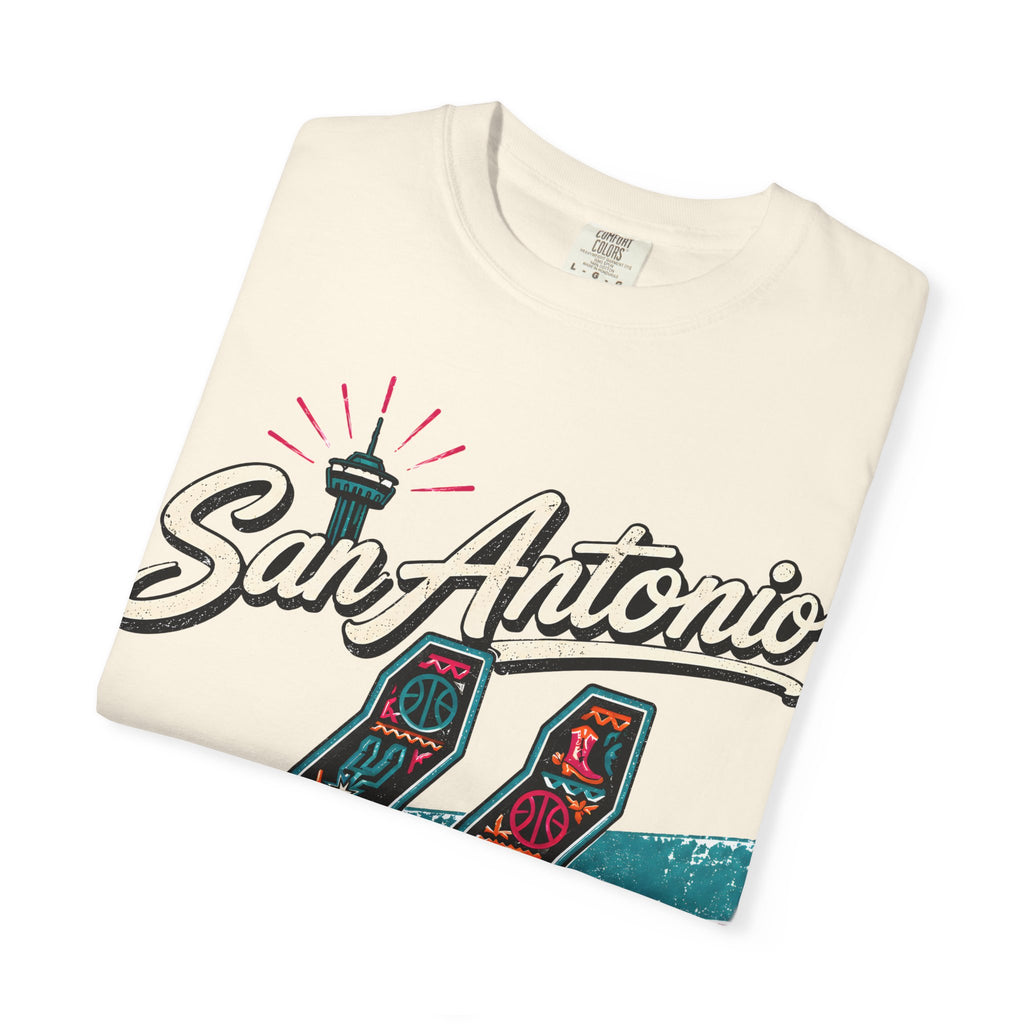 San Antonio Spurs Retro Skyline T-Shirt