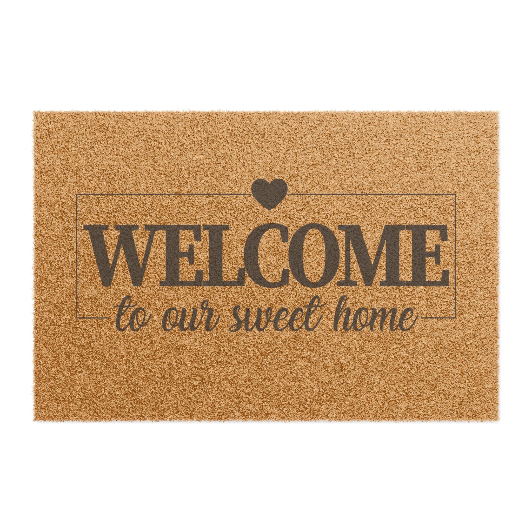 Doormat — Welcome to Our Sweet Home