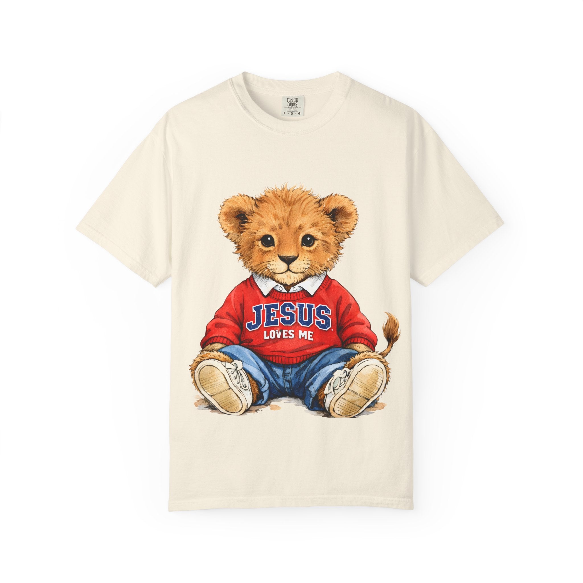 Jesus Loves Me Lion Cub T-Shirt