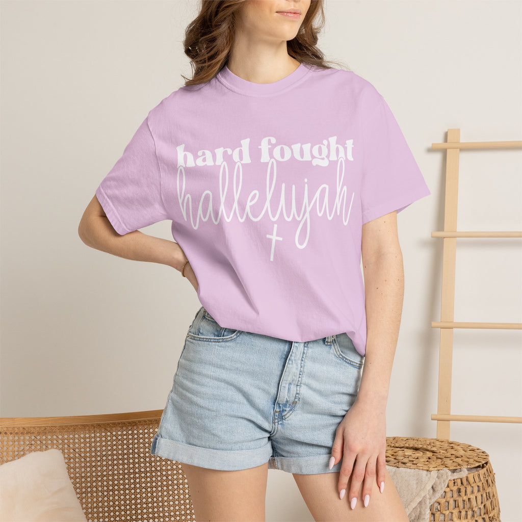 Classic White T-Shirt — Unisex Garment-Dyed Crew Tee
