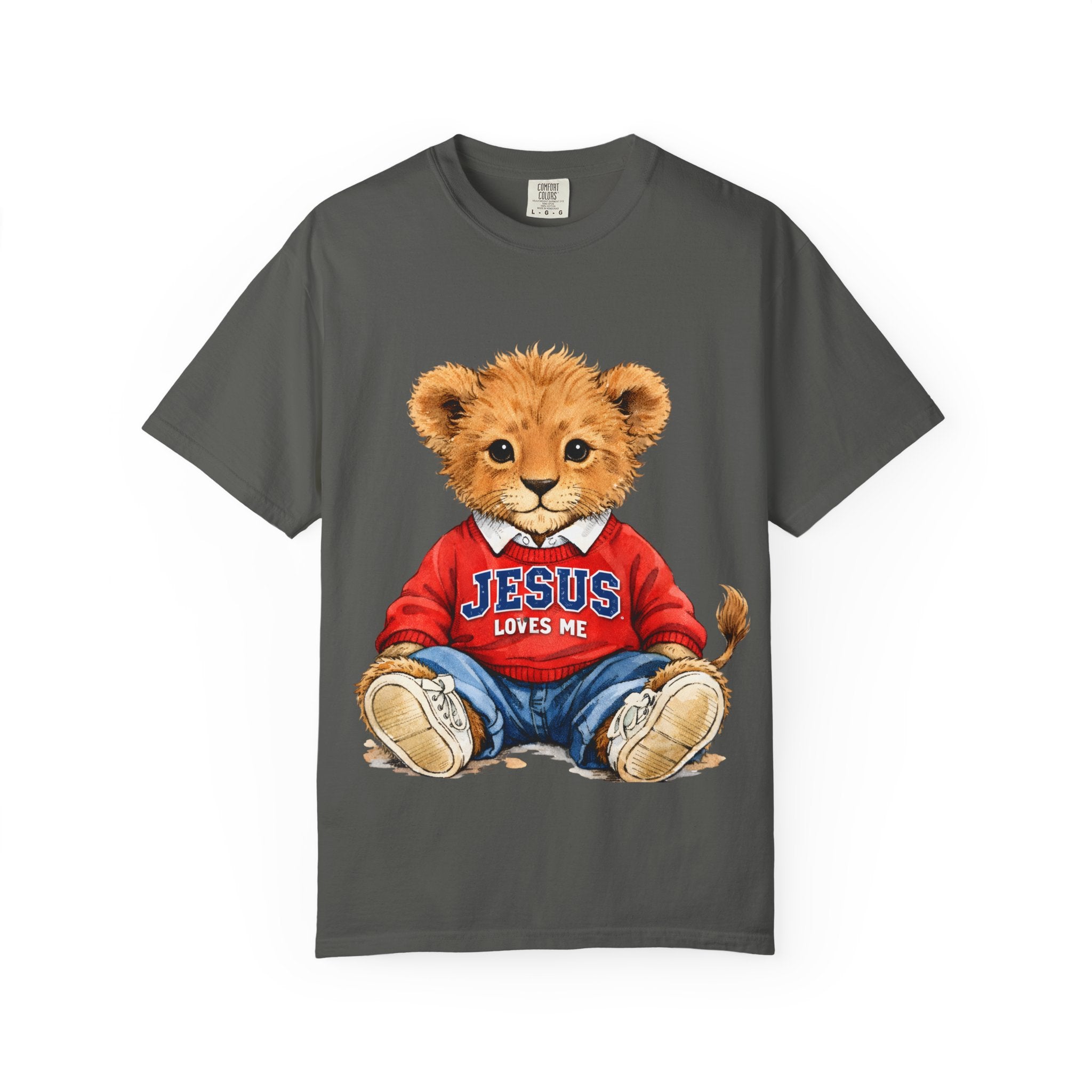 Jesus Loves Me Lion Cub T-Shirt