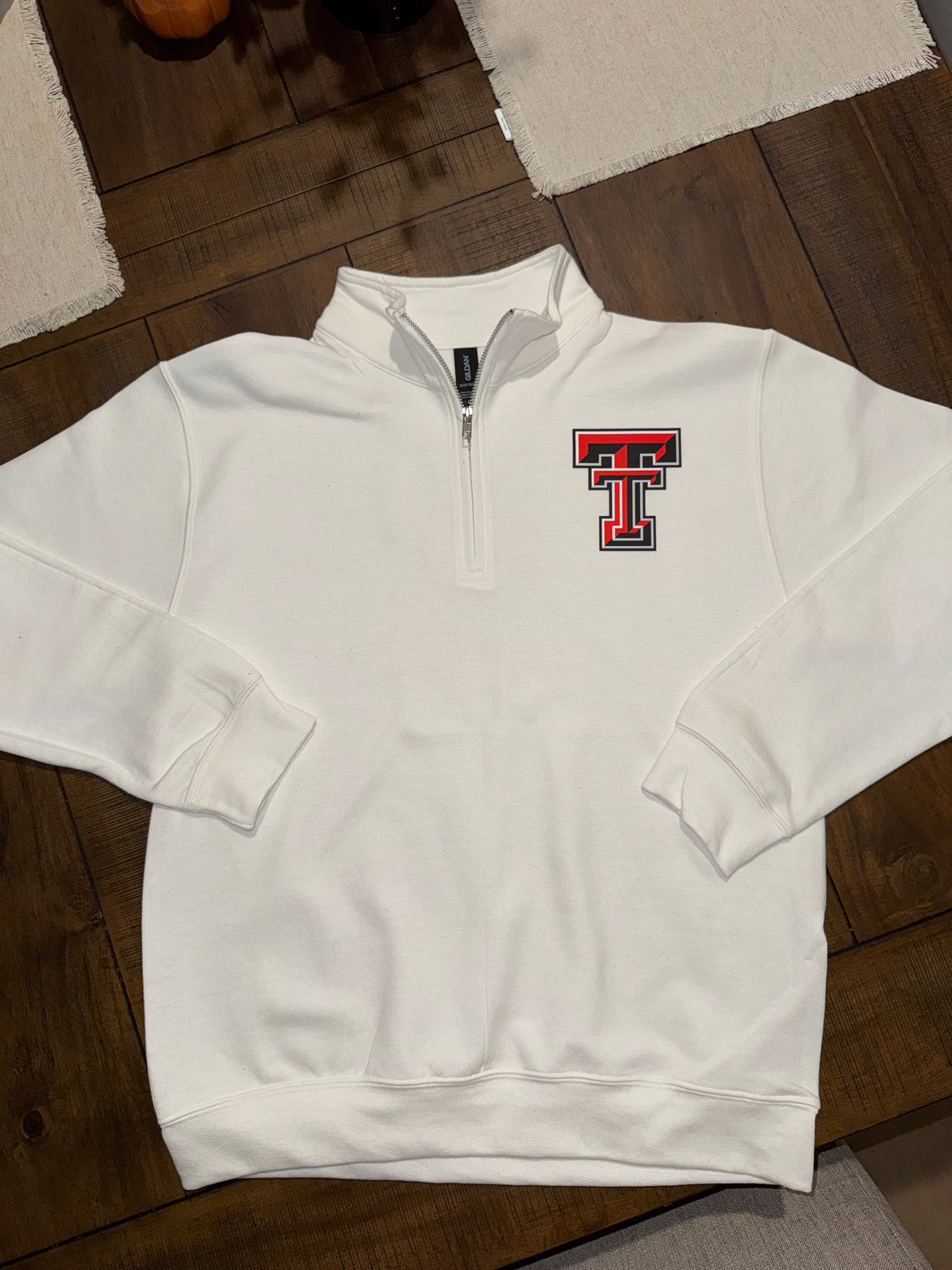 1/4 Zip - RED RAIDERS